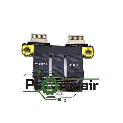 A1706 A1707 DC Power Jack Connector I/O USB-C Board Charging Port Replacement for MacBook Pro 13" 15" Late 2016 Mid 2017 820-00484-02